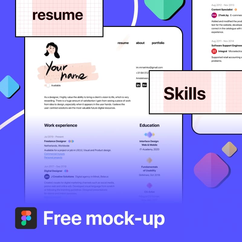 CV design
